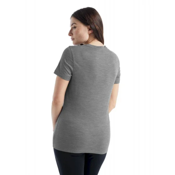 Meilleur prix 😀 Icebreaker Tech Lite II SS Scoop Tee Fabulous Fer – T-shirt en laine mérinos femme I Hardloop 👍 qualité supérieure 3