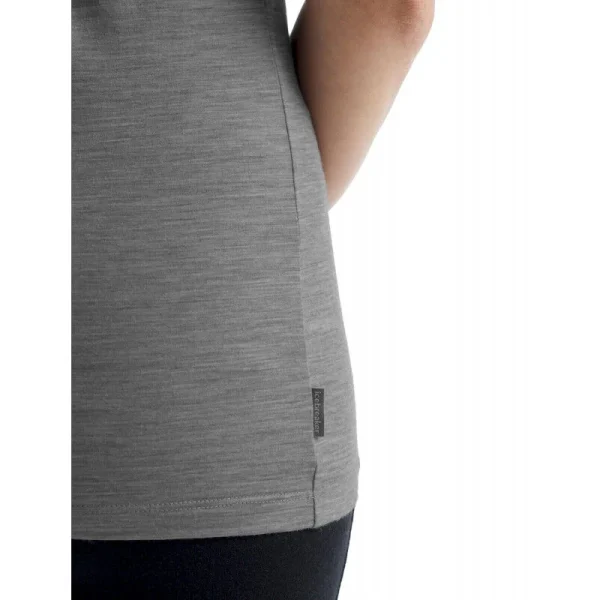 Meilleur prix 😀 Icebreaker Tech Lite II SS Scoop Tee Fabulous Fer – T-shirt en laine mérinos femme I Hardloop 👍 qualité supérieure 6