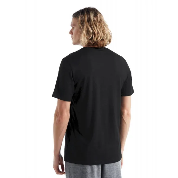 Nouvelle Collection Le moins cher ✨ Icebreaker Tech Lite II SS Tee Canopy Camper – T-shirt en laine mérinos homme I Hardloop 👍 3
