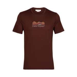 Top 10 🛒 Icebreaker Tech Lite II SS Tee Mountain Geology – T-shirt en laine mérinos homme 🎉 boutique en france 19