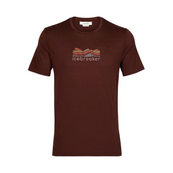 Top 10 🛒 Icebreaker Tech Lite II SS Tee Mountain Geology – T-shirt en laine mérinos homme 🎉 boutique en france 7