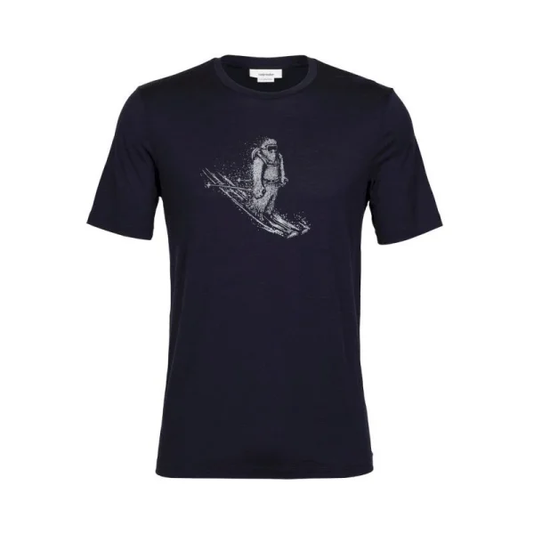 Acheter Budget 🛒 Icebreaker Tech Lite II SS Tee Skiing Yeti – T-shirt en laine mérinos homme 👍 5