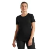 soldes de Noël Meilleur prix 😍 Icebreaker Tech Lite II SS Tee – T-shirt en laine mérinos femme I Hardloop 👍 31