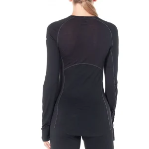 boutiqued en ligne Meilleure vente 🎁 Icebreaker Wmns 150 Zone LS Crewe – Sous-vêtement mérinos femme I Hardloop 🥰 9