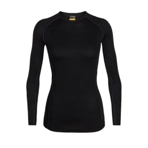 boutiqued en ligne Meilleure vente 🎁 Icebreaker Wmns 150 Zone LS Crewe – Sous-vêtement mérinos femme I Hardloop 🥰 15