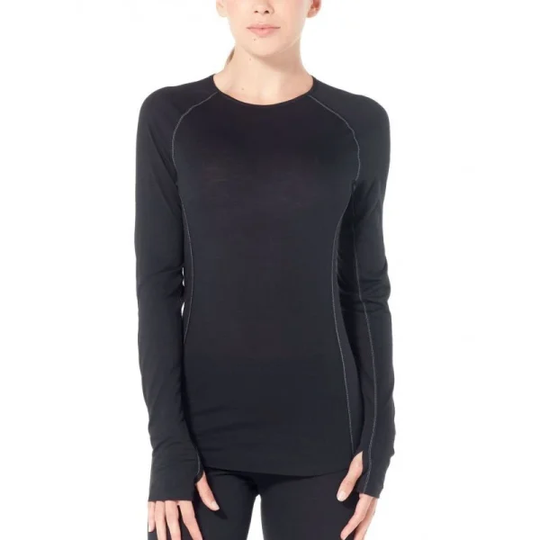 boutiqued en ligne Meilleure vente 🎁 Icebreaker Wmns 150 Zone LS Crewe – Sous-vêtement mérinos femme I Hardloop 🥰 1