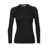 Les meilleures critiques de 🎁 Icebreaker Wmns 200 Zone Seamless LS Crewe – Sous-vêtement mérinos femme I Hardloop 💯 site officiel 25