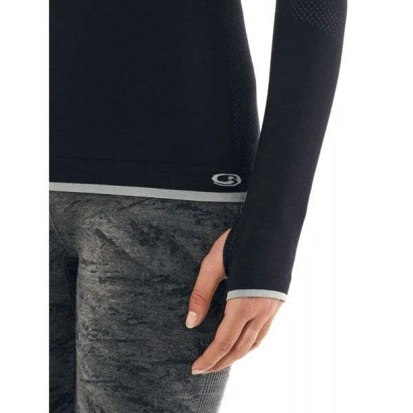 Satisfait ou Remboursé Les meilleures critiques de 🎁 Icebreaker Wmns 200 Zone Seamless LS Crewe – Sous-vêtement mérinos femme I Hardloop 💯 8
