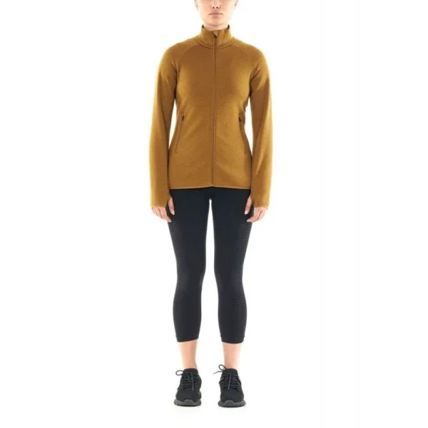 Protections acheteurs Offres 😉 Icebreaker Wmns Elemental LS Zip – Polaire en laine mérinos femme I Hardloop ✔️ 5