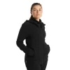 Vente flash 🌟 Icebreaker ZoneKnit Insulated LS Zip Hoodie – Polaire en laine mérinos femme I Hardloop 🥰 Authentic Original licence 26