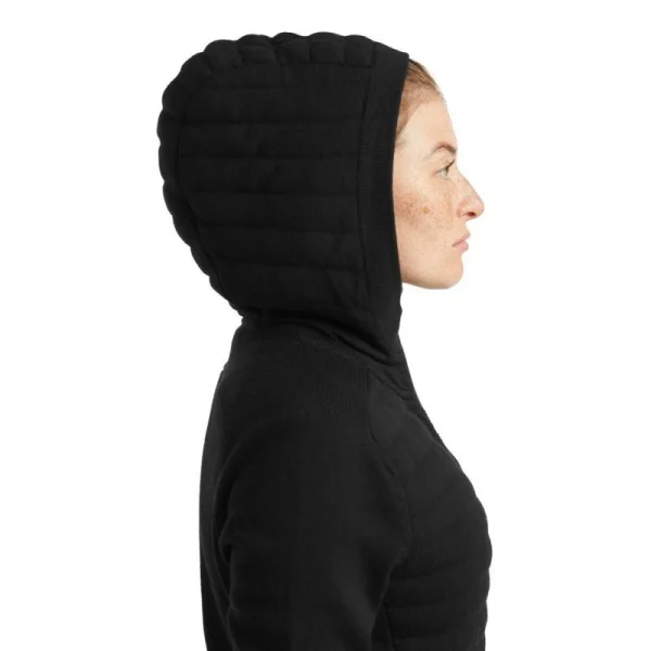 Vente flash 🌟 Icebreaker ZoneKnit Insulated LS Zip Hoodie – Polaire en laine mérinos femme I Hardloop 🥰 Authentic Original licence 6