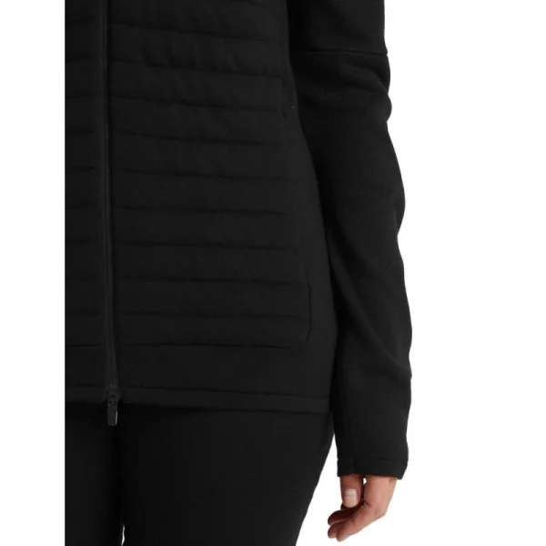 Vente flash 🌟 Icebreaker ZoneKnit Insulated LS Zip Hoodie – Polaire en laine mérinos femme I Hardloop 🥰 Authentic Original licence 8