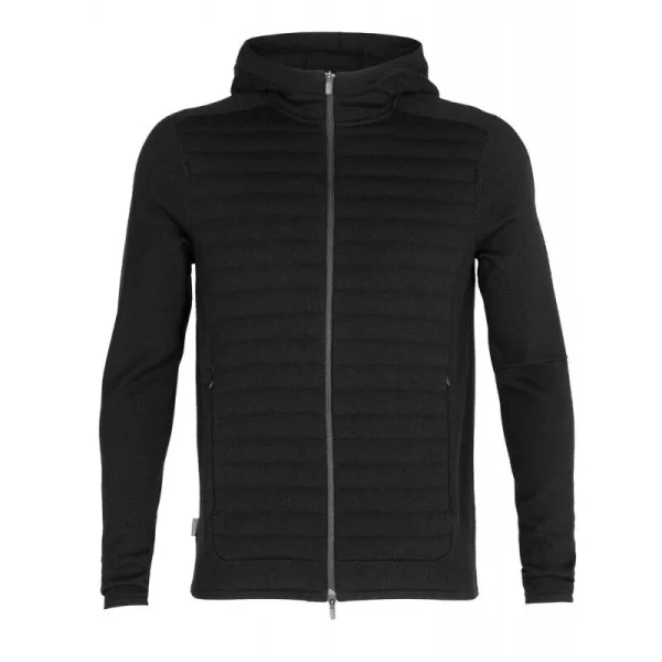 Meilleure vente 🔔 Icebreaker ZoneKnit Insulated LS Zip Hoodie – Polaire en laine mérinos homme I Hardloop ⭐ Service Clients Dédié 13