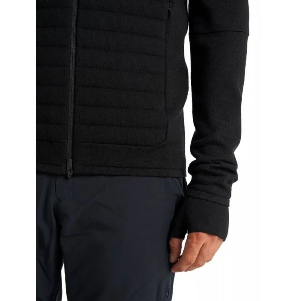 Meilleure vente 🔔 Icebreaker ZoneKnit Insulated LS Zip Hoodie – Polaire en laine mérinos homme I Hardloop ⭐ Service Clients Dédié 11