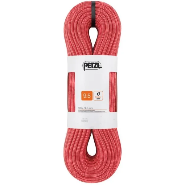 Petzl Arial 9,5mm X 80M /rouge vente pas cher en ligne 1