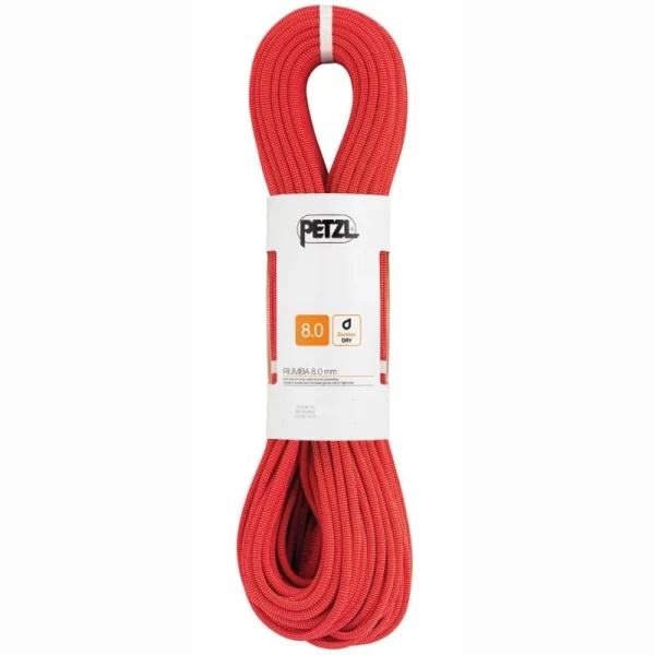 vente pas cher Petzl Rumba 8.0mm X 60M /rouge 1